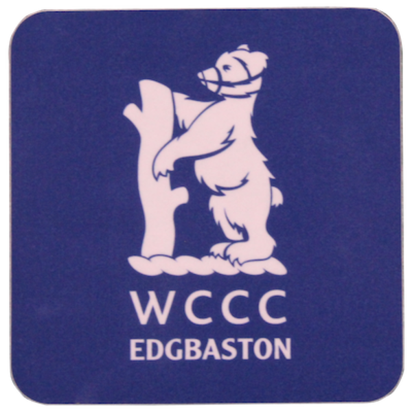 WCCC EDGBASTON COASTER