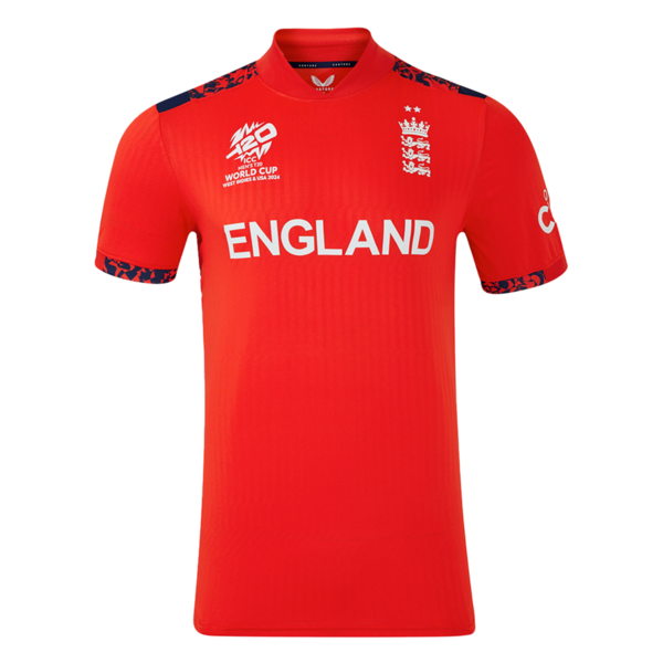 ENGLAND CASTORE MENS WC T20 SHIRT 2024